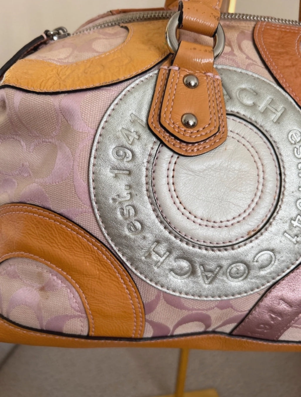Vintage Coach Ashley shoulder bag