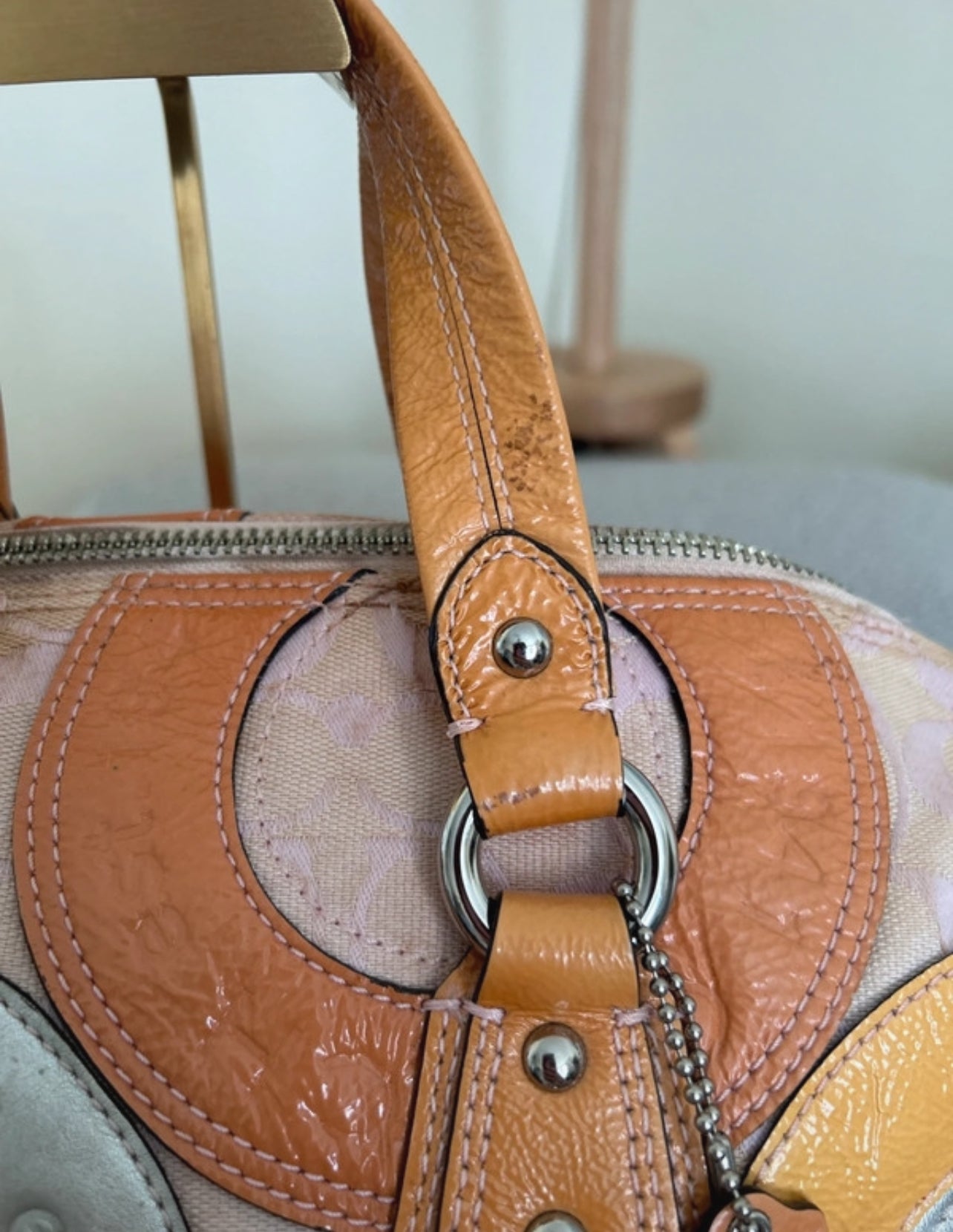 Vintage Coach Ashley shoulder bag