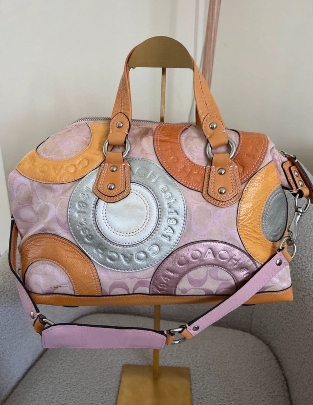 Vintage Coach Ashley shoulder bag