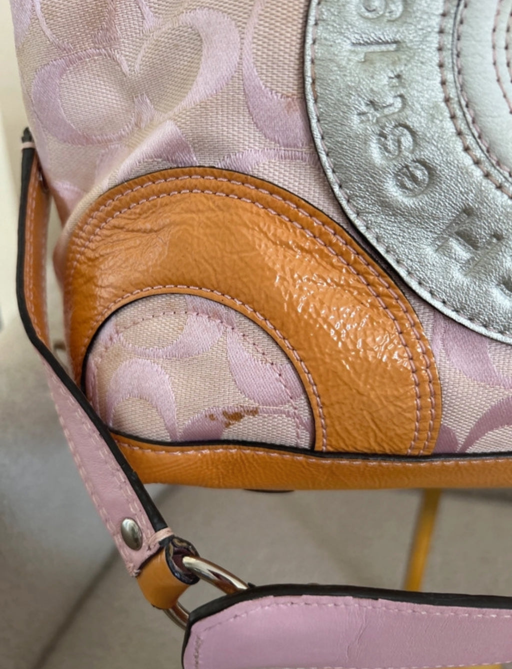 Vintage Coach Ashley shoulder bag