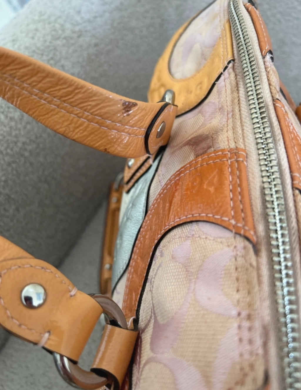 Vintage Coach Ashley shoulder bag