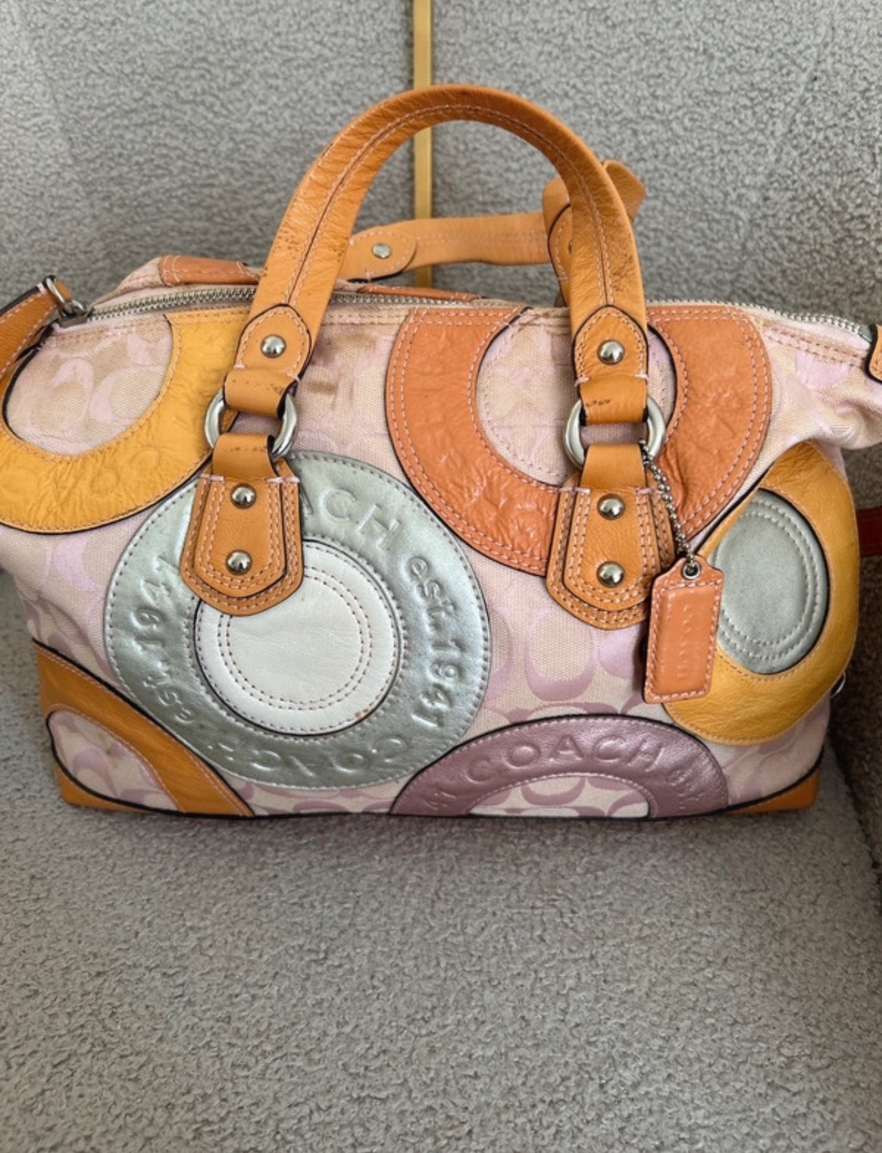 Vintage Coach Ashley shoulder bag