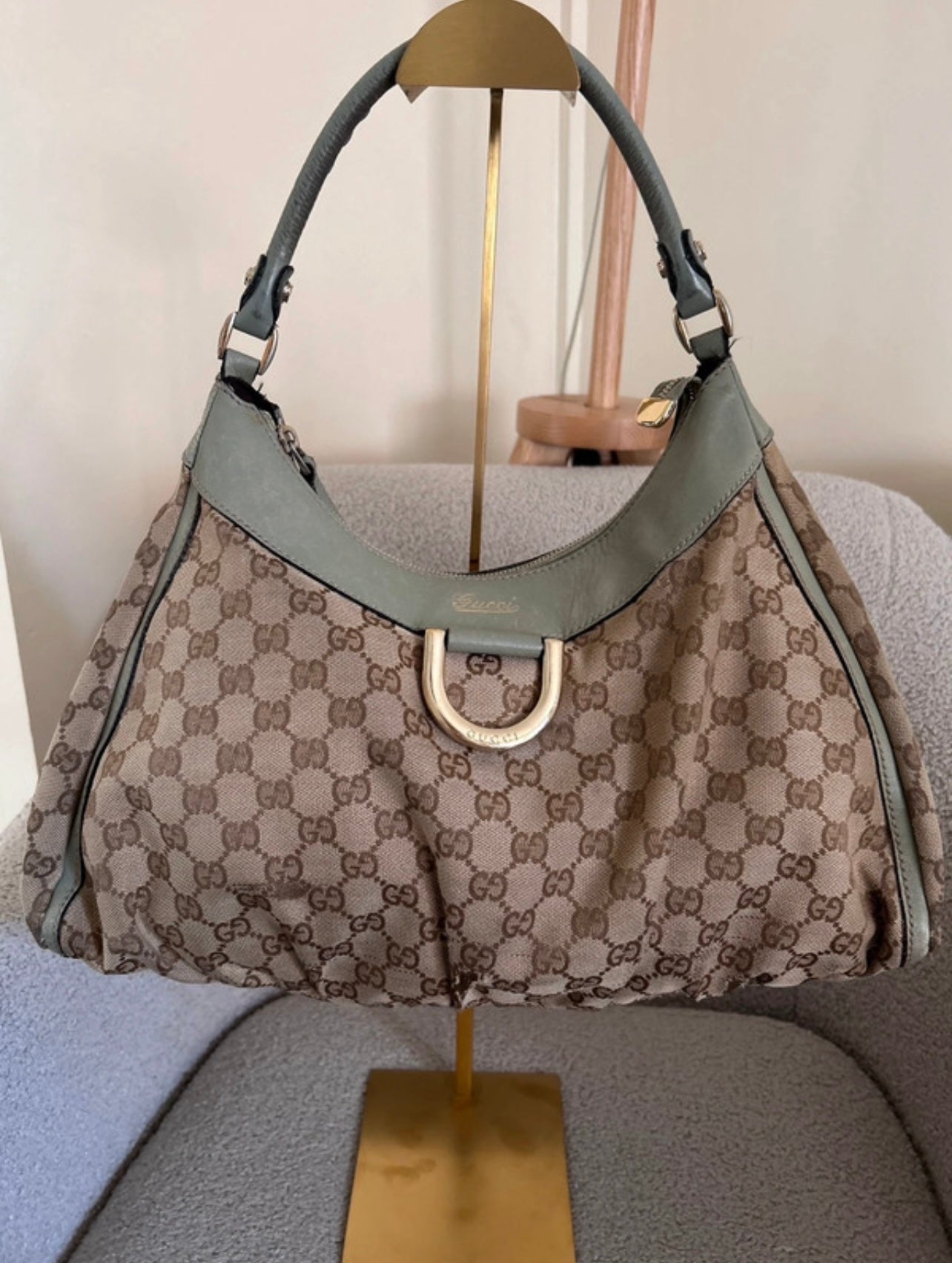 Vintage Gucci Abbey shoulder bag