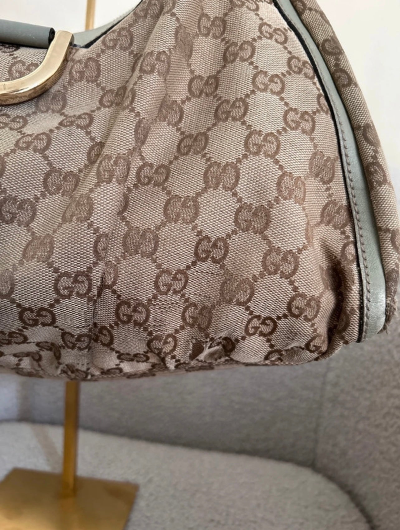 Vintage Gucci Abbey shoulder bag
