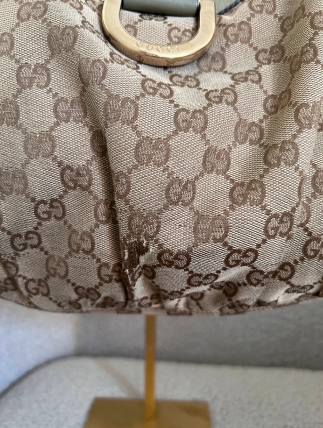 Vintage Gucci Abbey shoulder bag