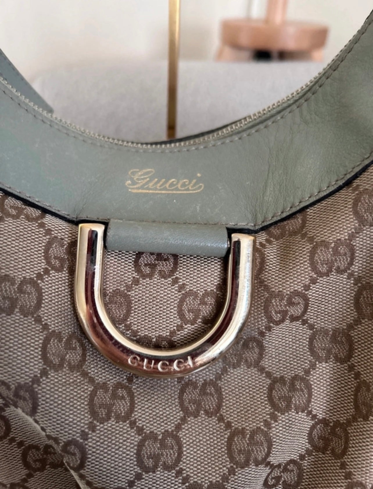 Vintage Gucci Abbey shoulder bag
