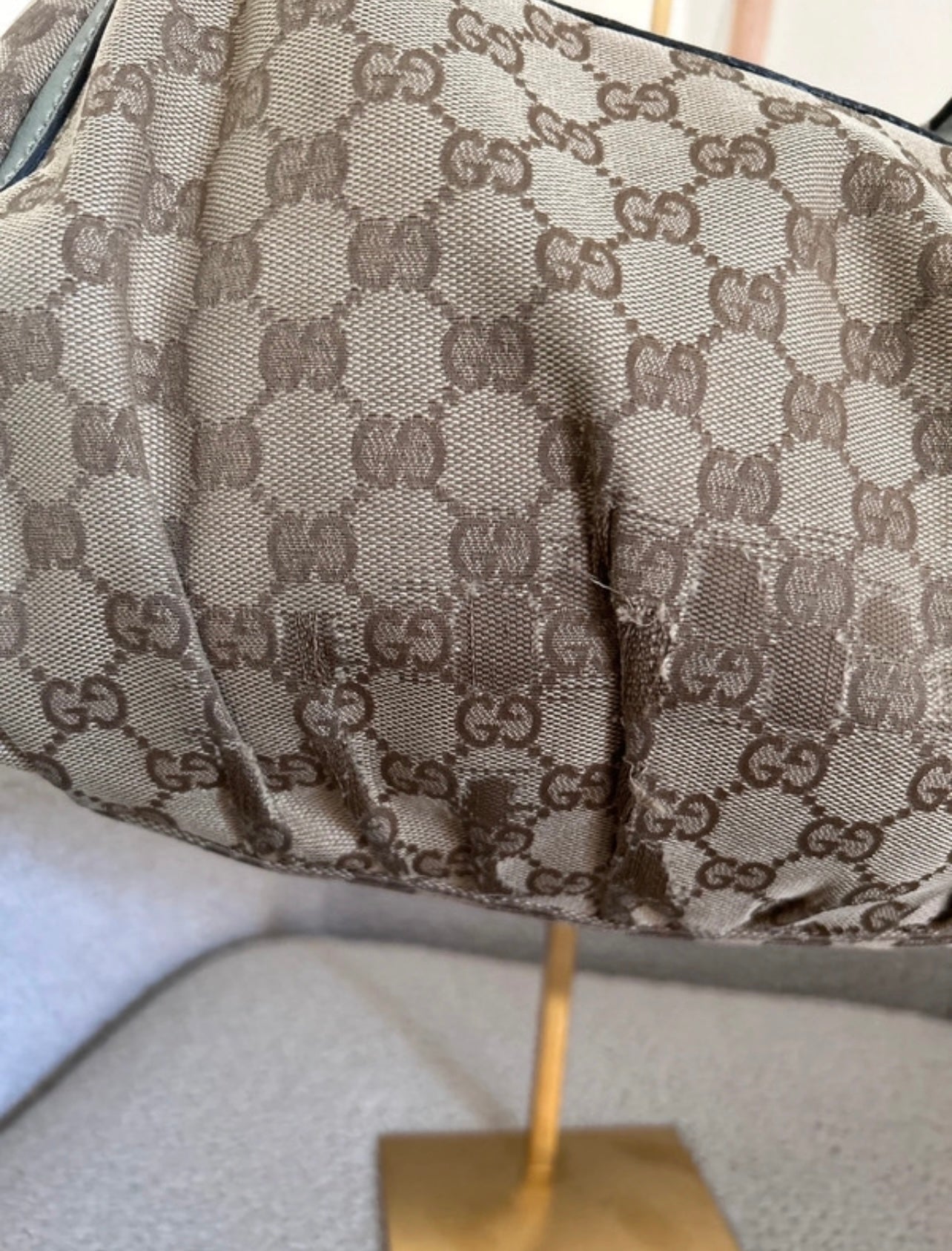 Vintage Gucci Abbey shoulder bag