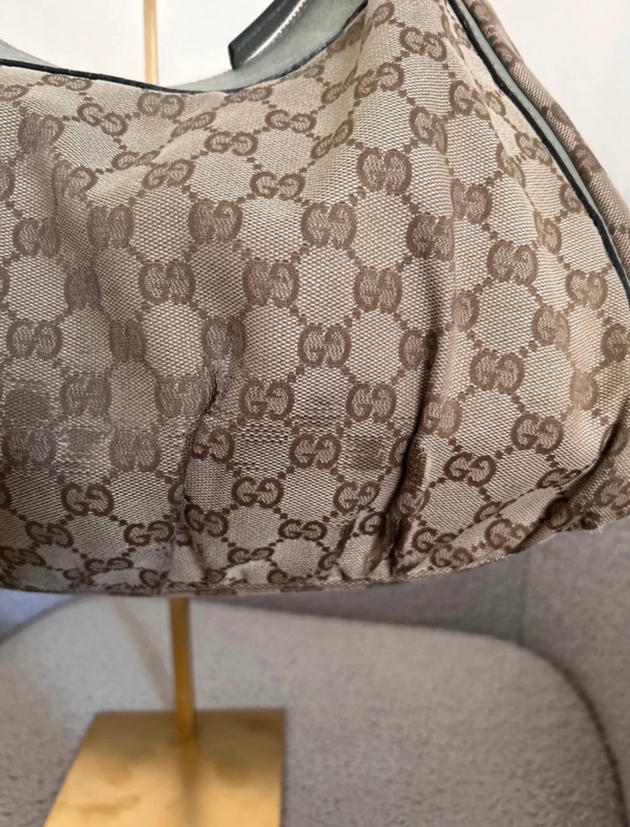 Vintage Gucci Abbey shoulder bag