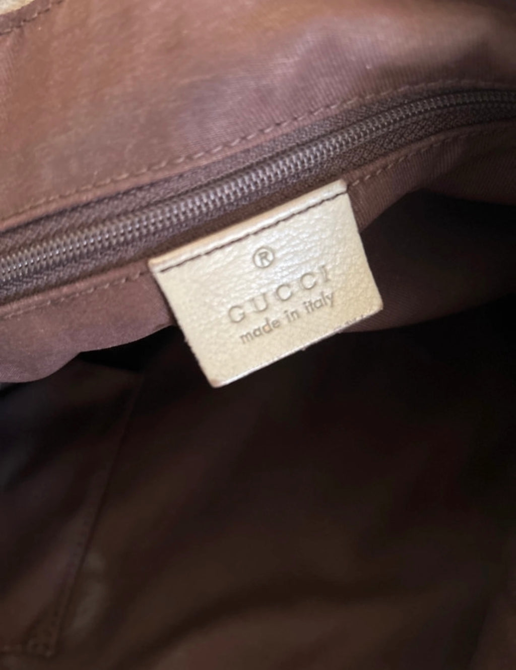 Vintage Gucci Abbey shoulder bag