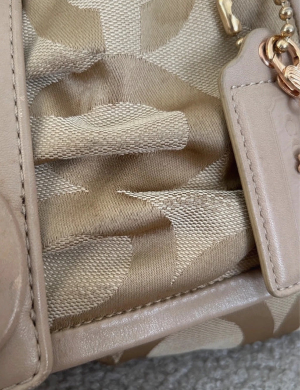 Vintage Coach Parker shoulder bag
