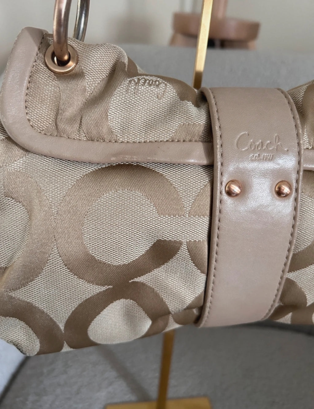 Vintage Coach Parker shoulder bag
