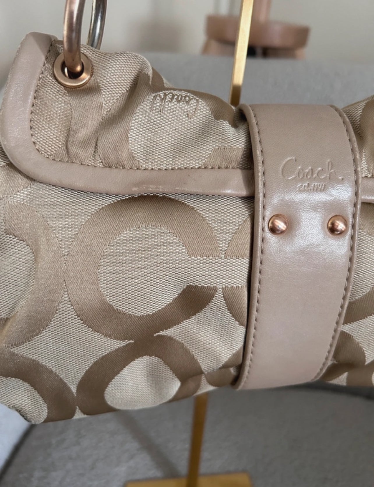 Vintage Coach Parker shoulder bag