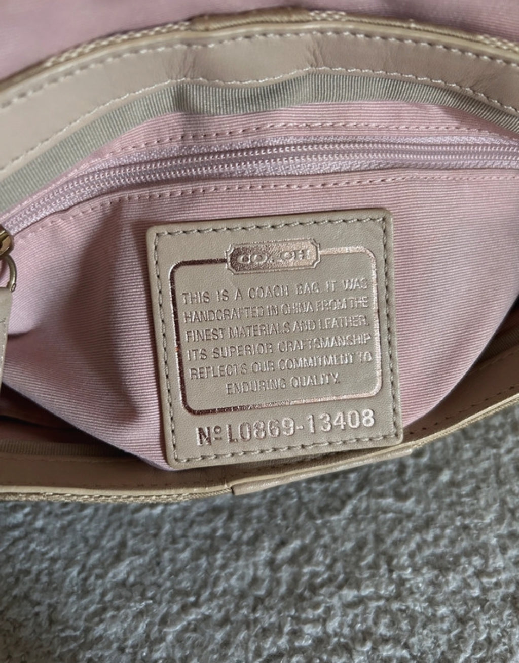 Vintage Coach Parker shoulder bag
