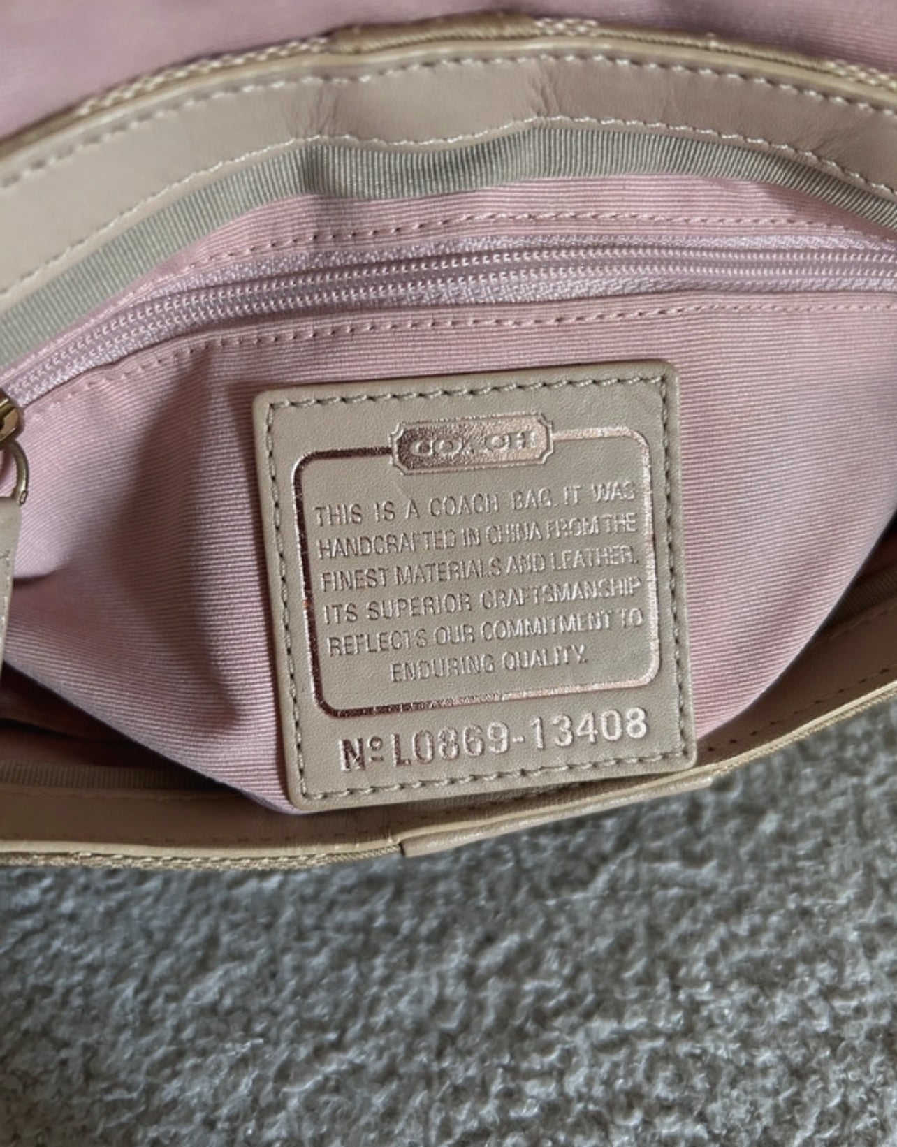 Vintage Coach Parker shoulder bag