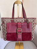 Vintage Coach Special Edition tote bag