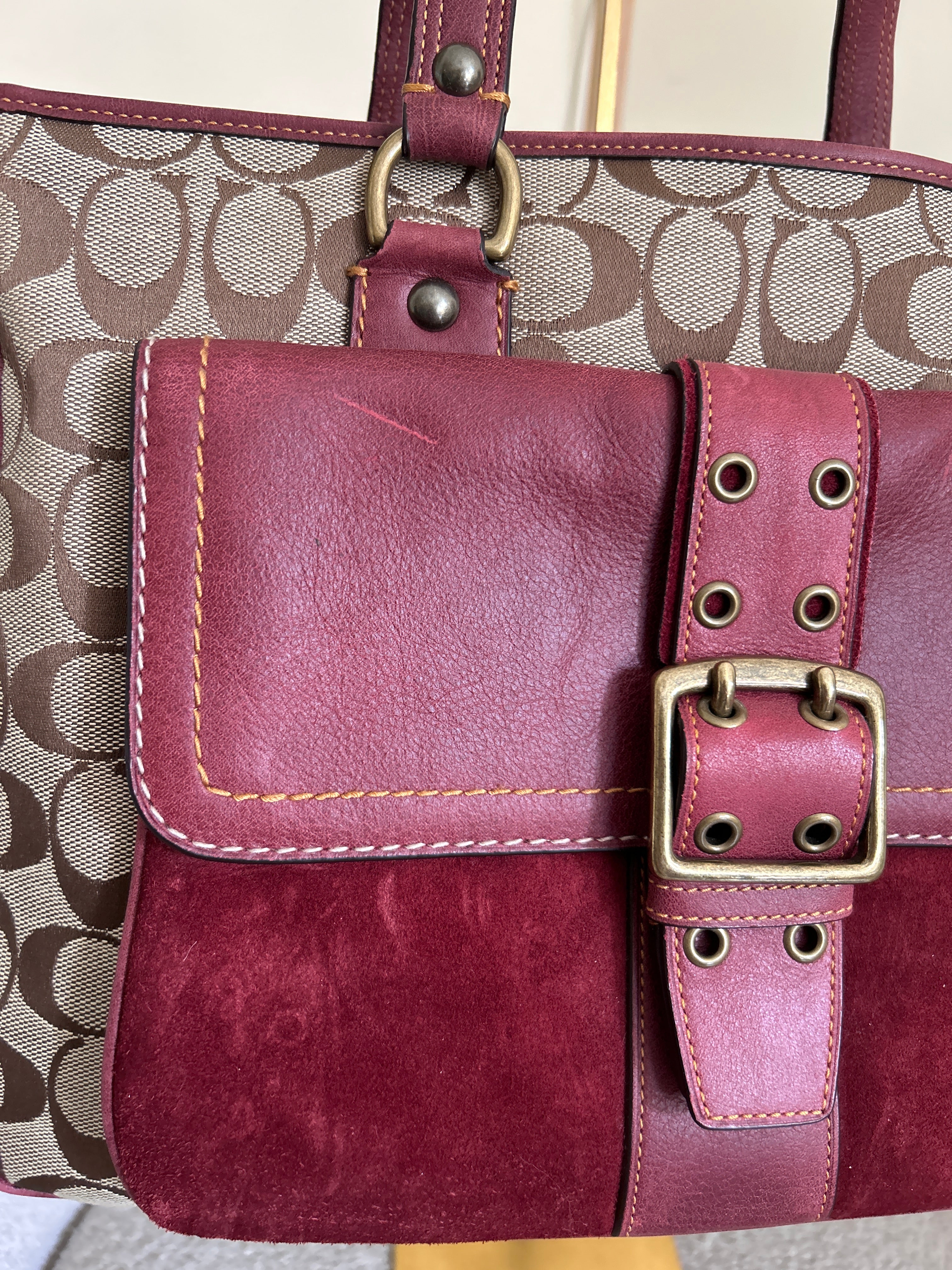 Vintage Coach Special Edition tote bag