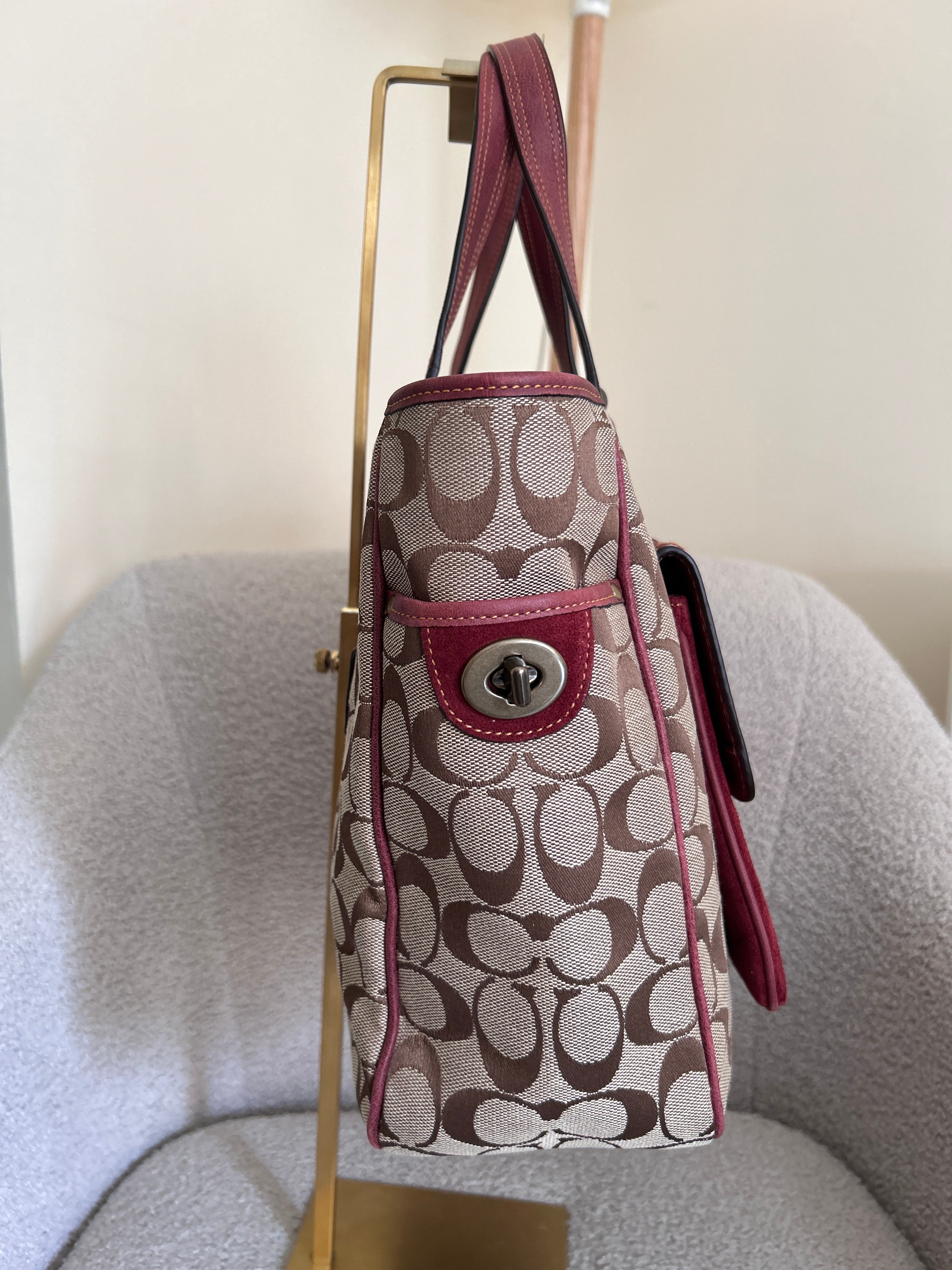 Vintage Coach Special Edition tote bag