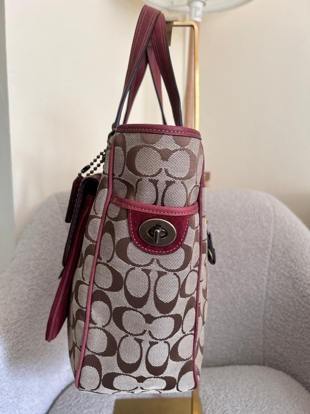 Vintage Coach Special Edition tote bag
