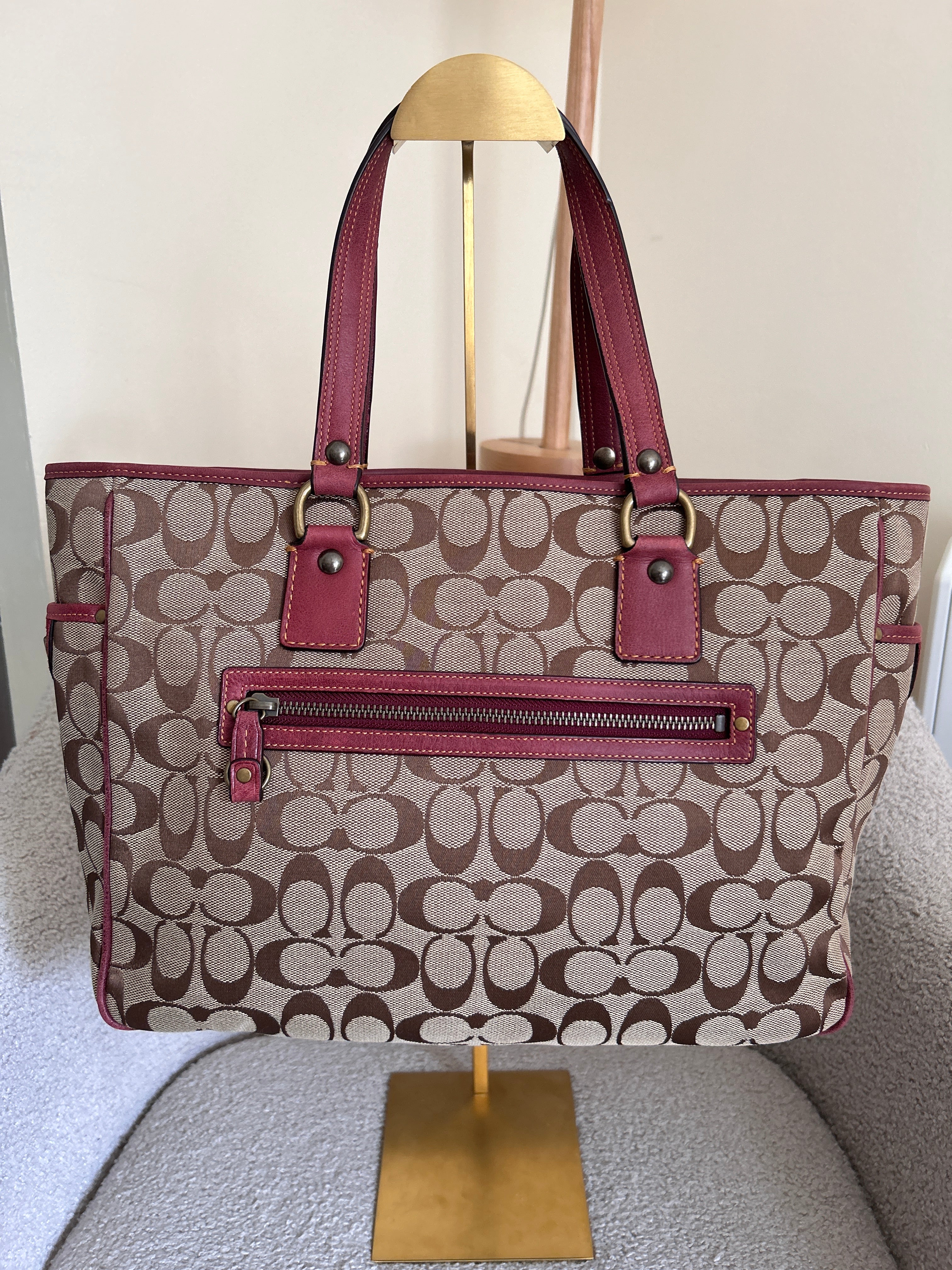 Vintage Coach Special Edition tote bag