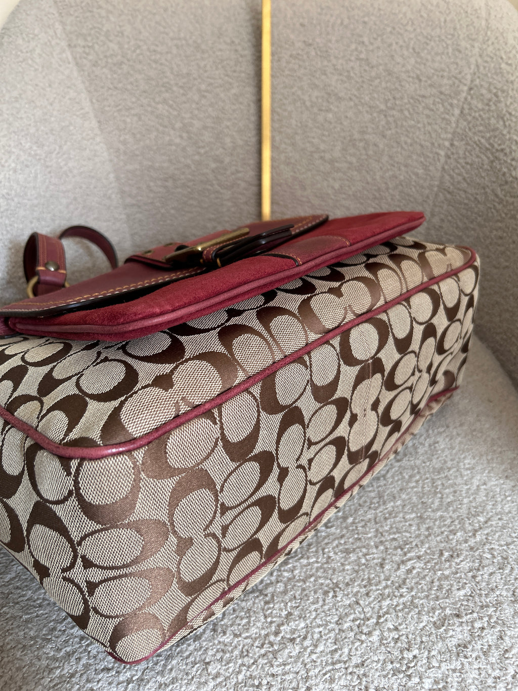 Vintage Coach Special Edition tote bag