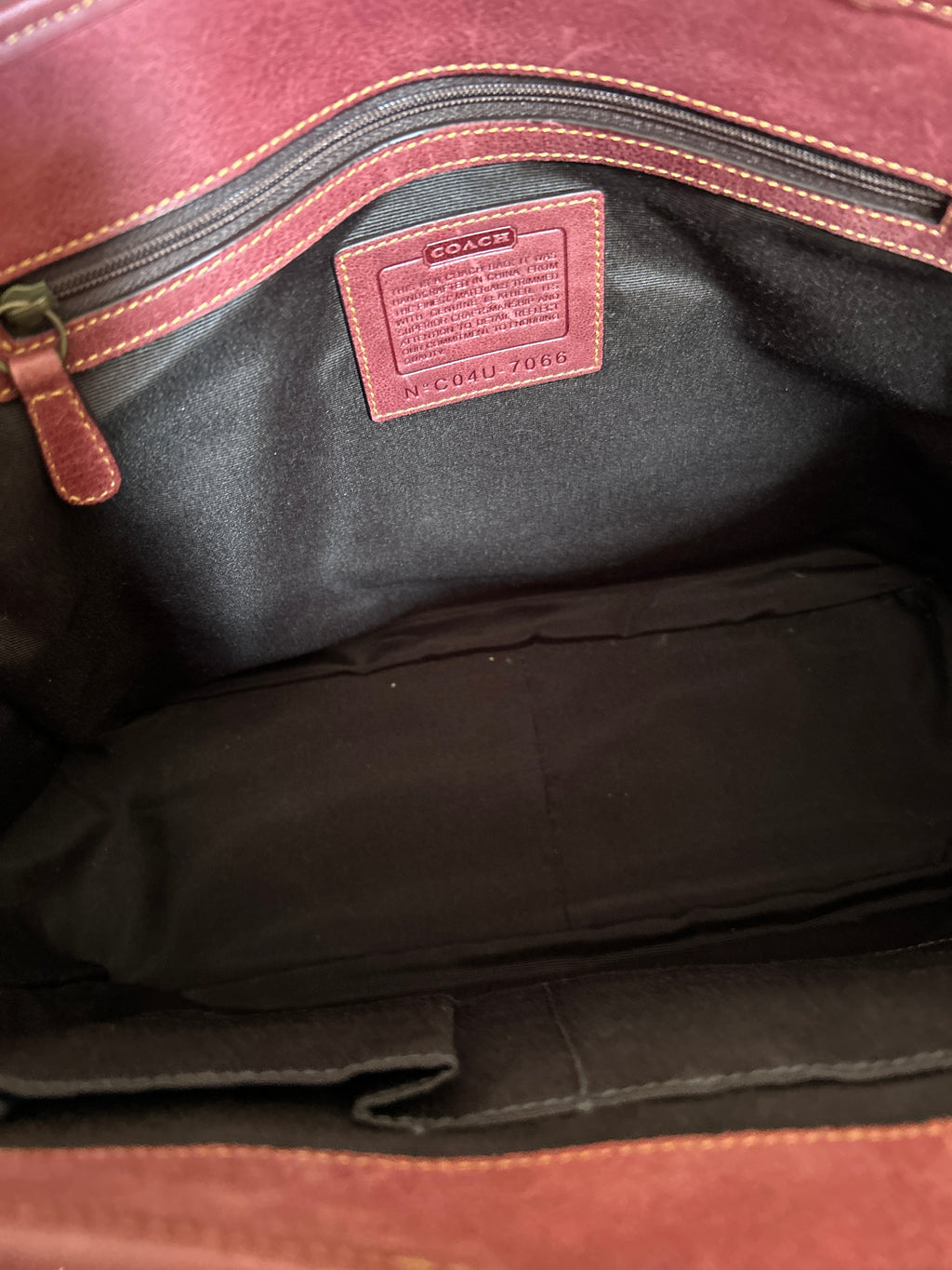 Vintage Coach Special Edition tote bag