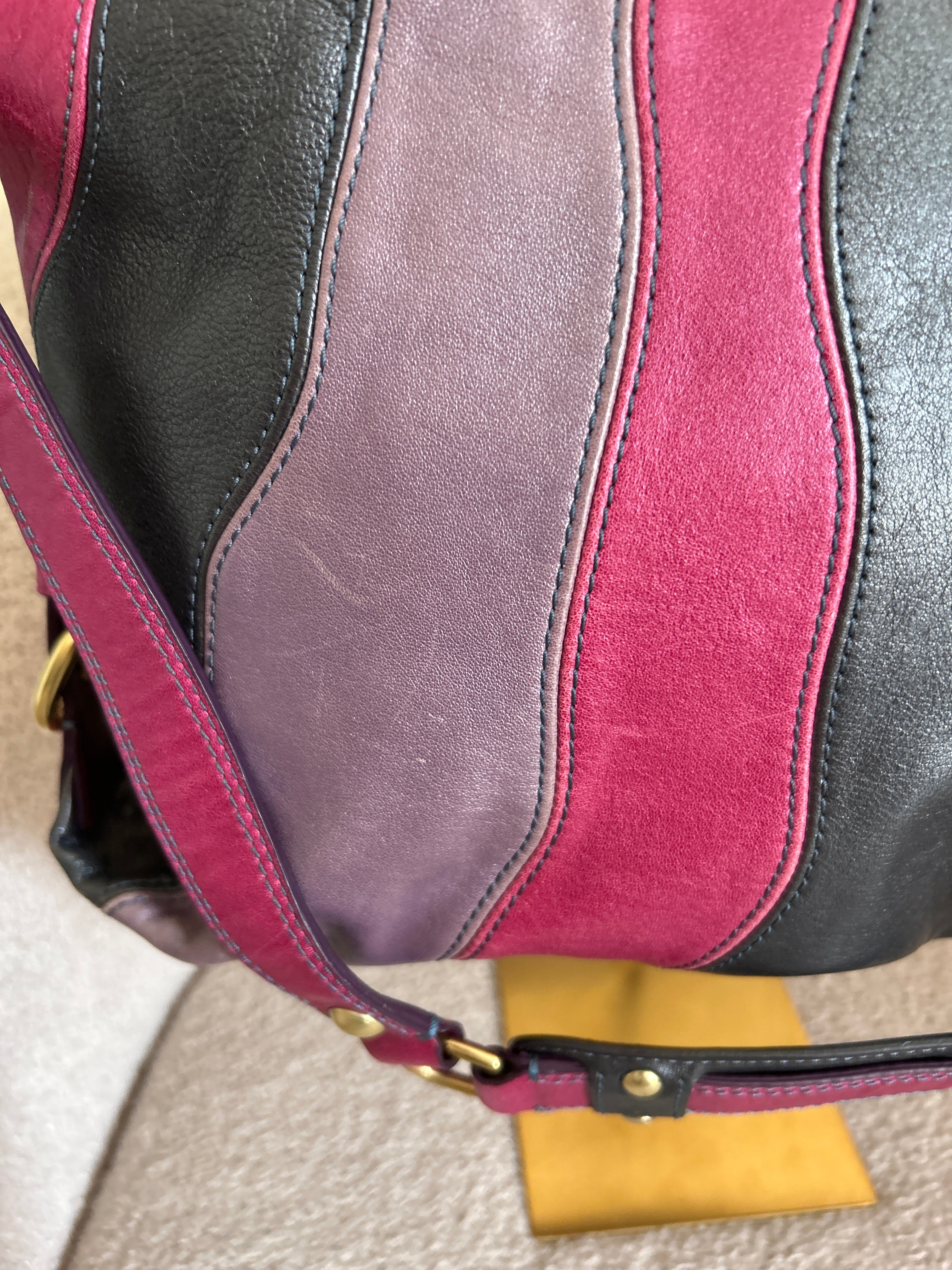 Vintage Coach Madison 2-way handbag