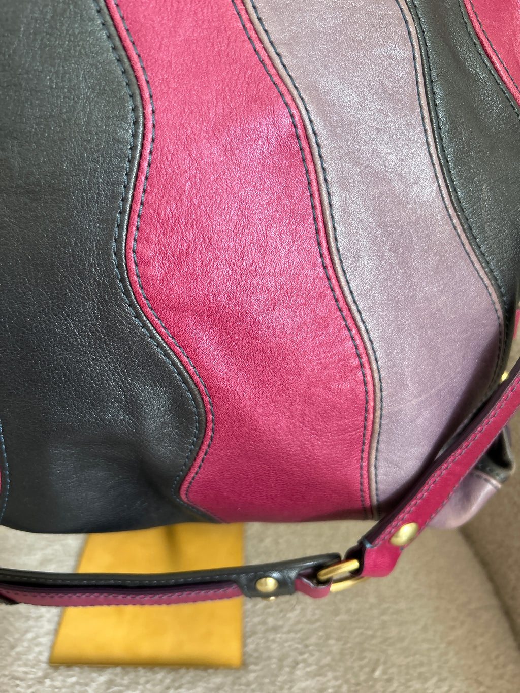 Vintage Coach Madison 2-way handbag