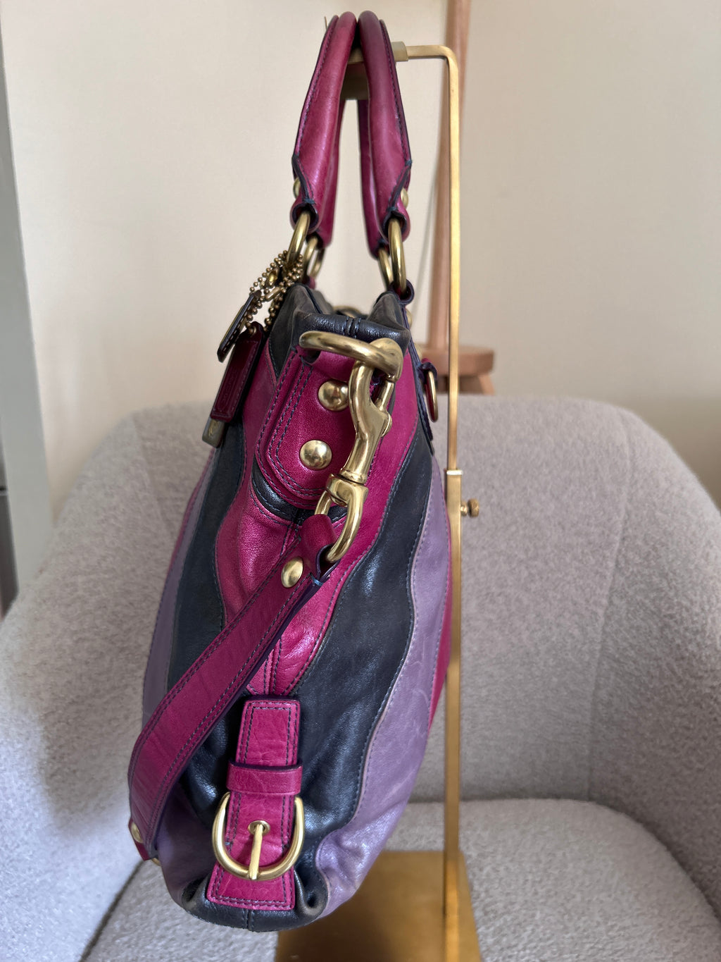 Vintage Coach Madison 2-way handbag