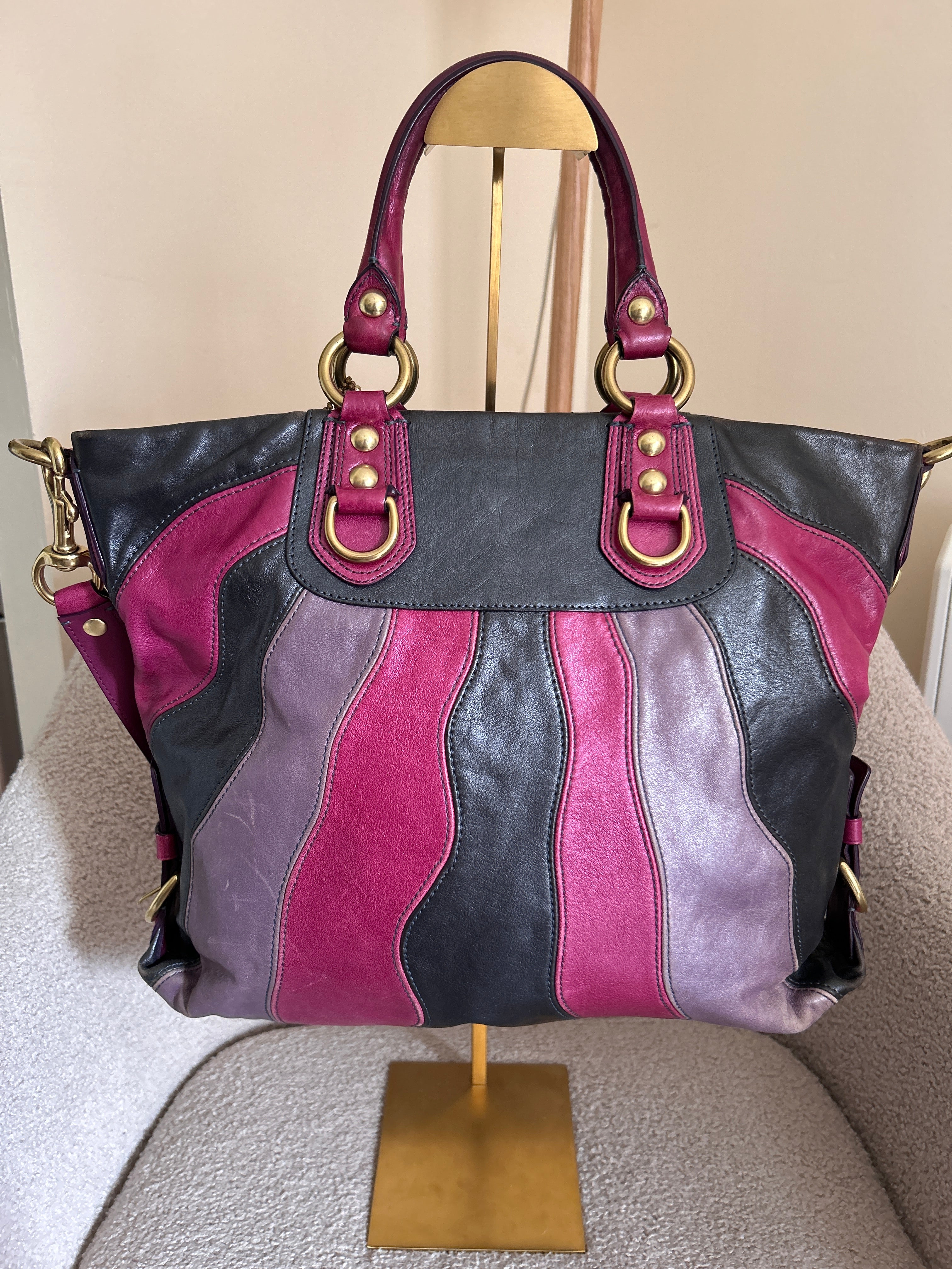 Vintage Coach Madison 2-way handbag