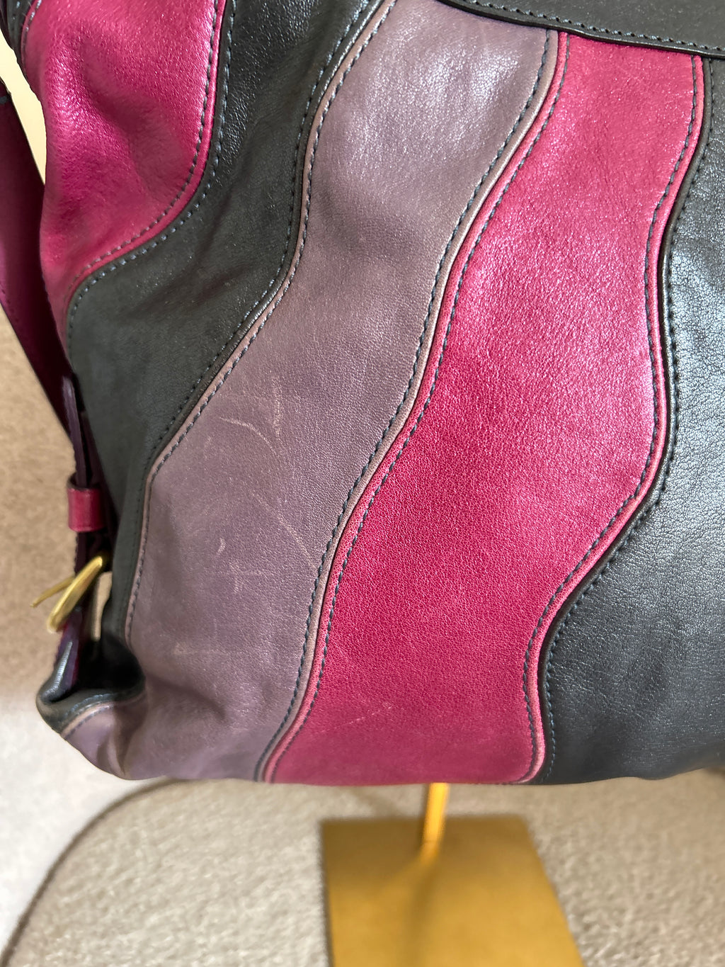 Vintage Coach Madison 2-way handbag
