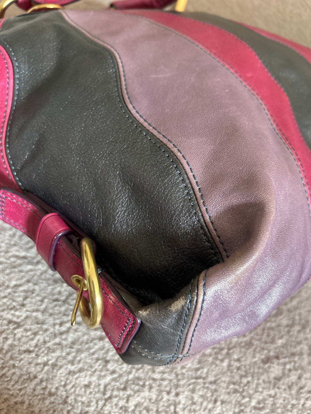 Vintage Coach Madison 2-way handbag