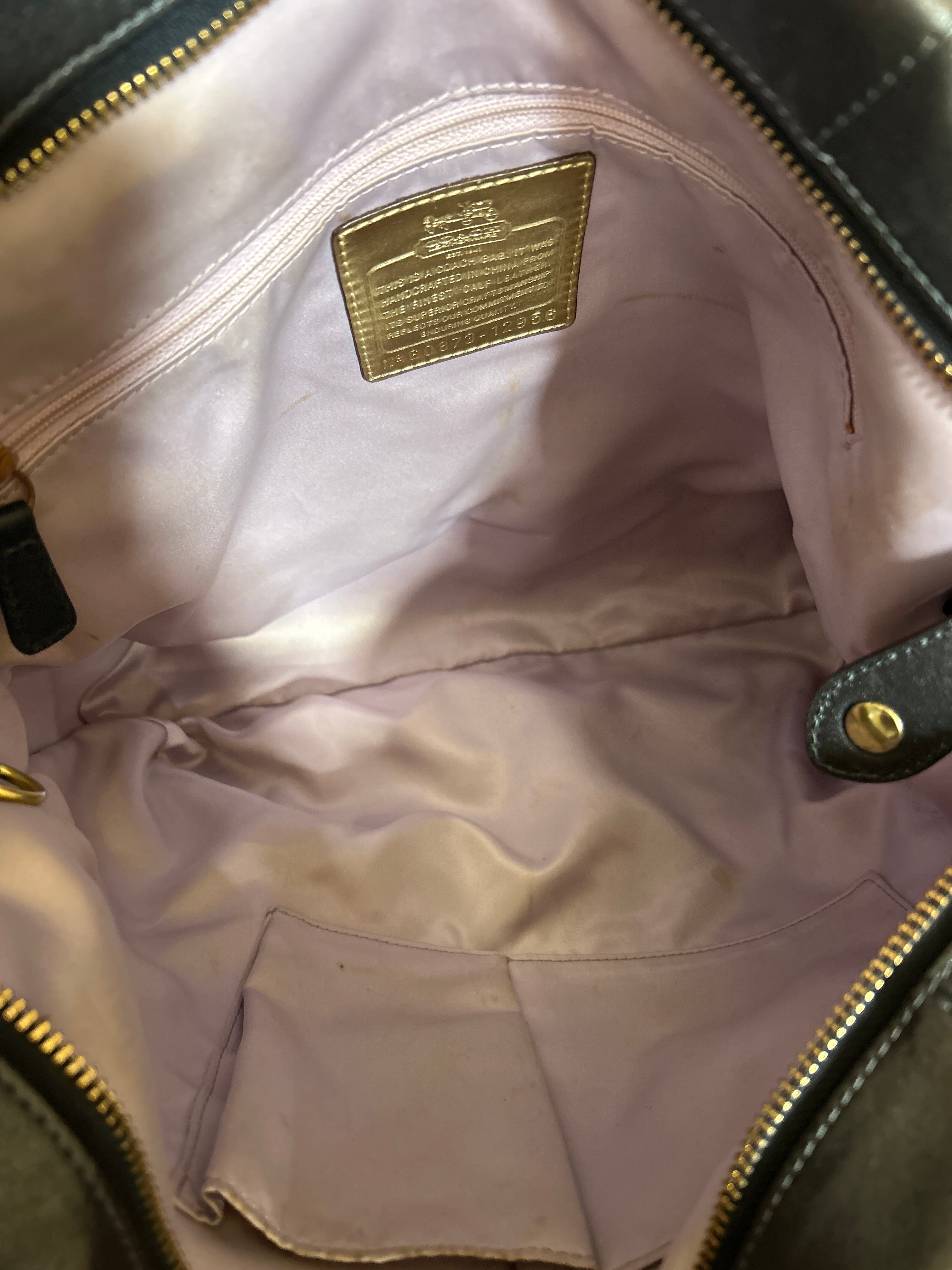 Vintage Coach Madison 2-way handbag