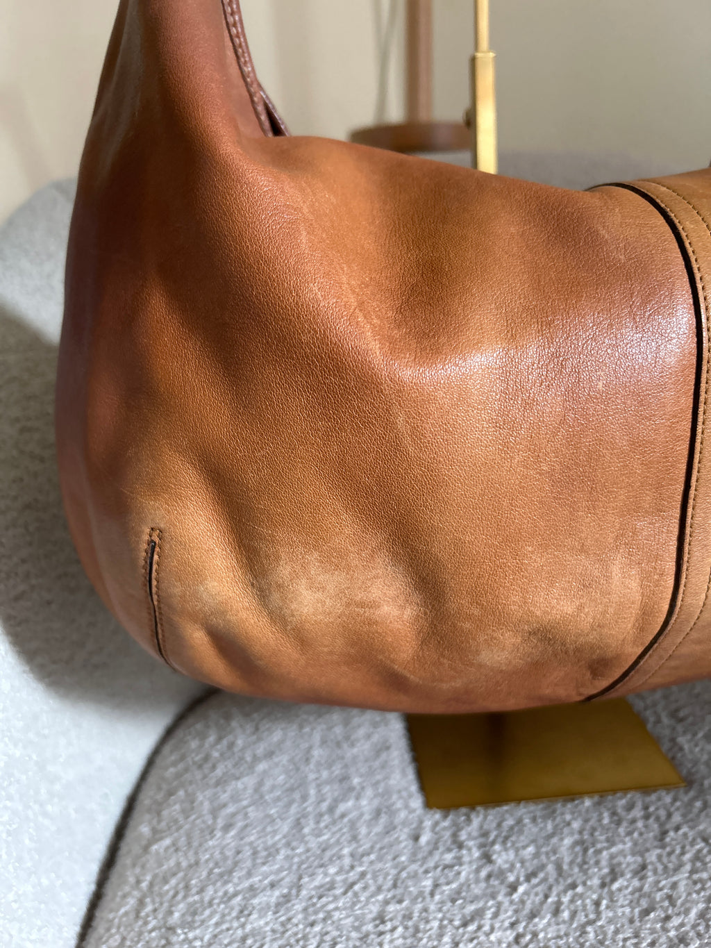 Vintage Coach large hobo bag