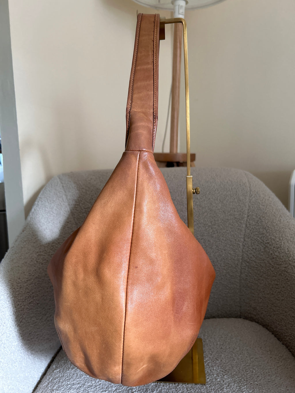 Vintage Coach large hobo bag