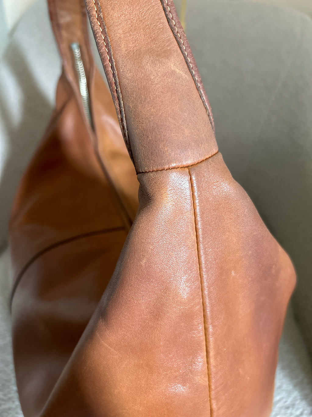 Vintage Coach large hobo bag