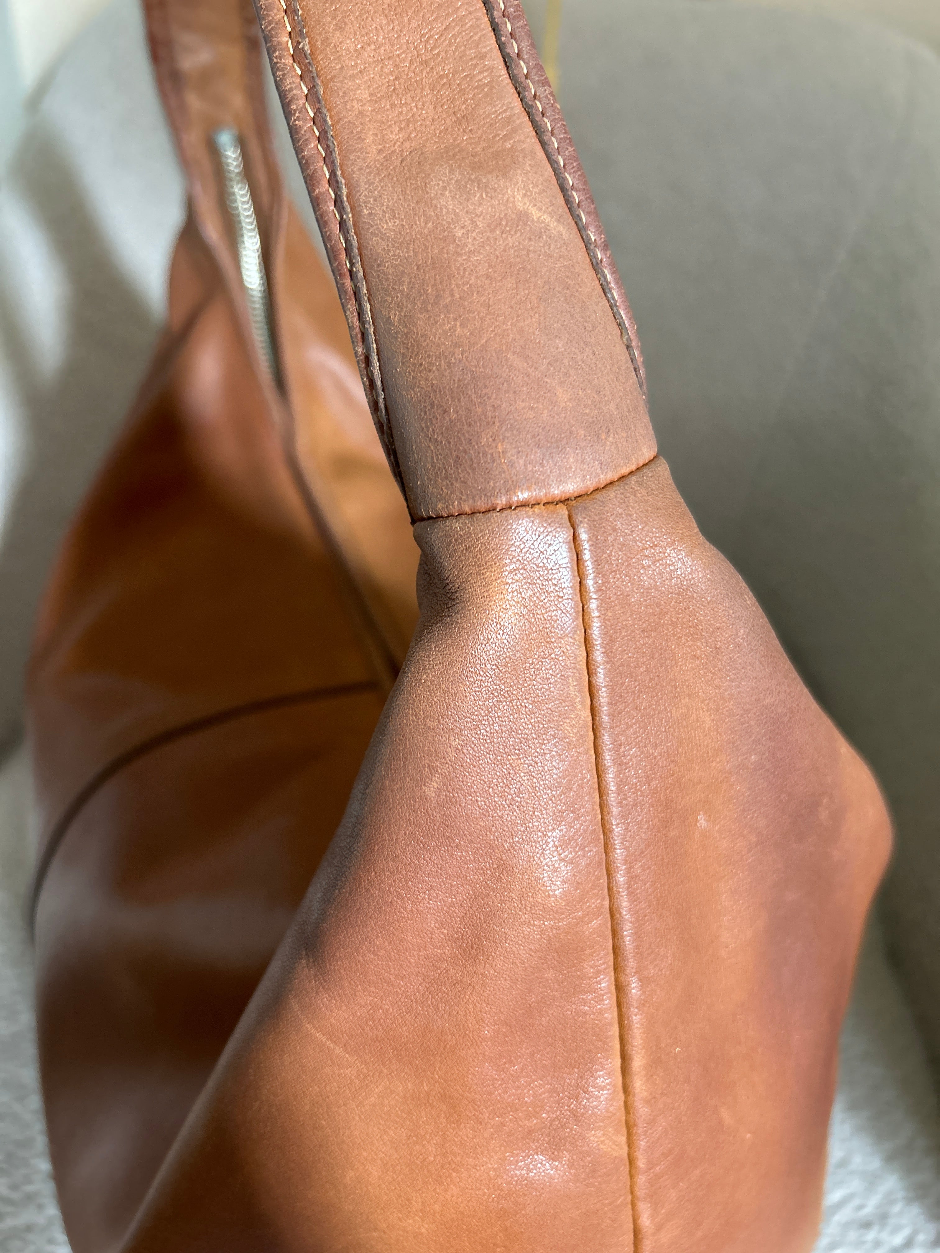 Vintage Coach large hobo bag