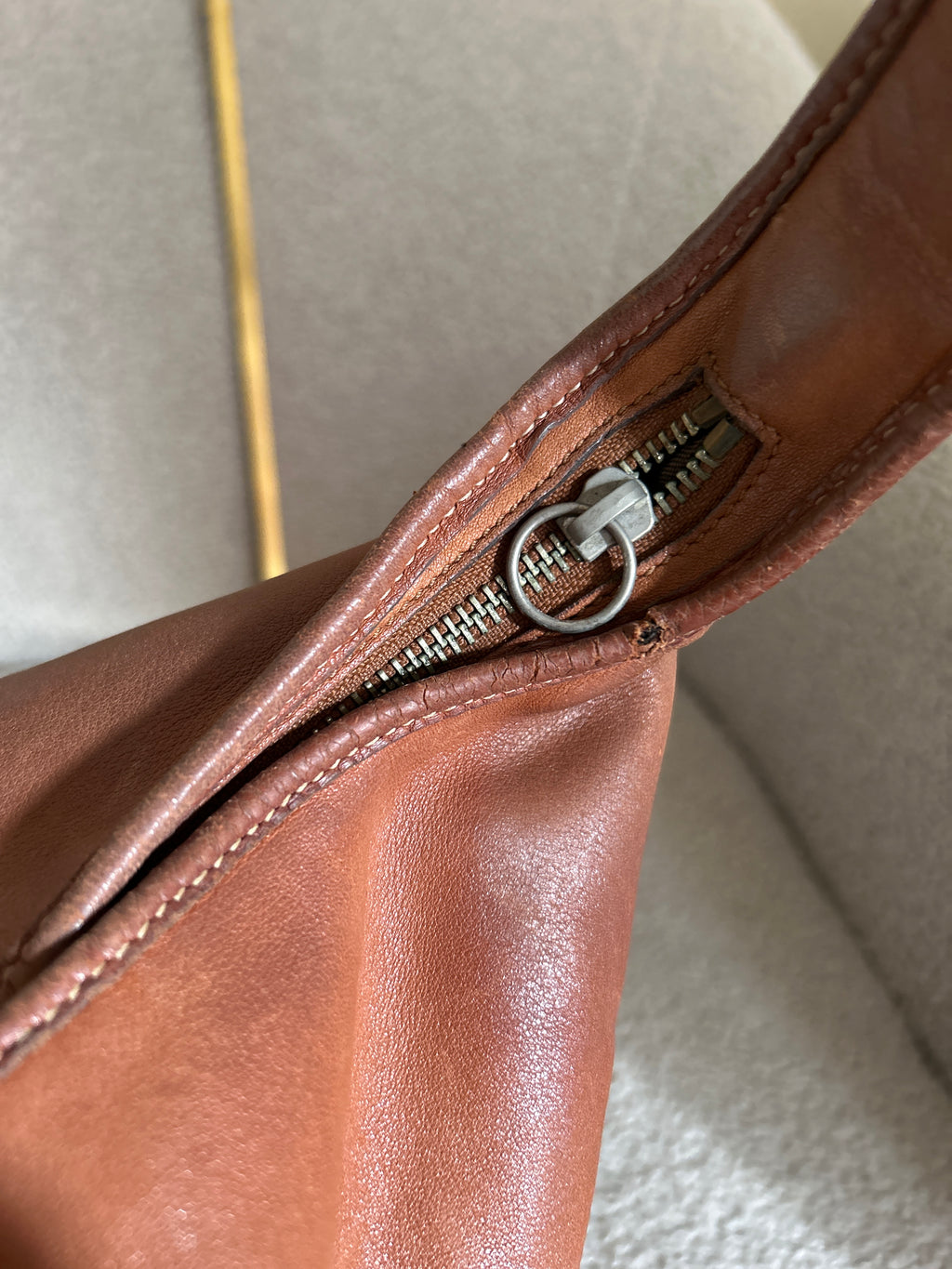 Vintage Coach large hobo bag