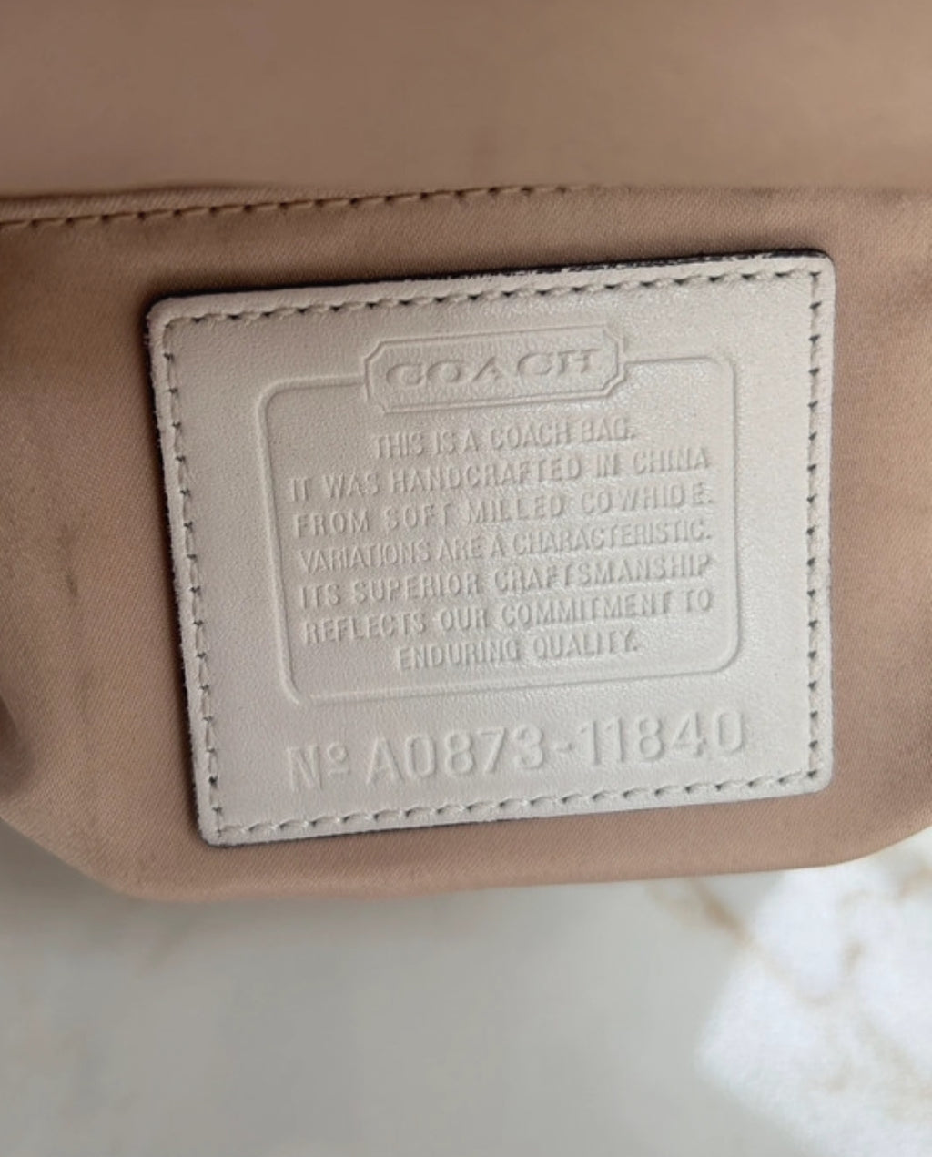 Vintage Coach Soho shoulder bag