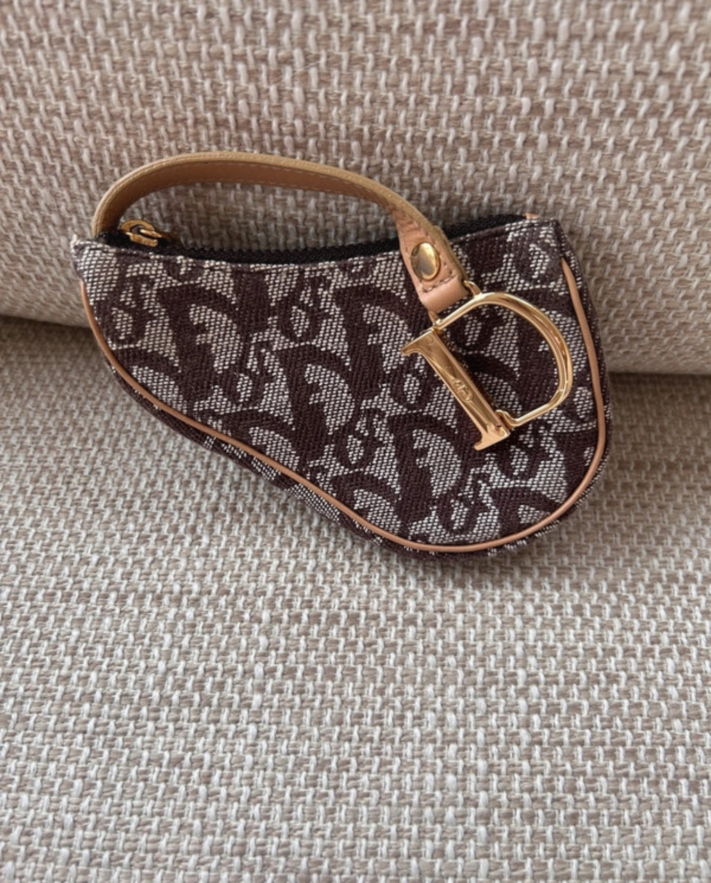 Vintage Dior Trotter coin purse