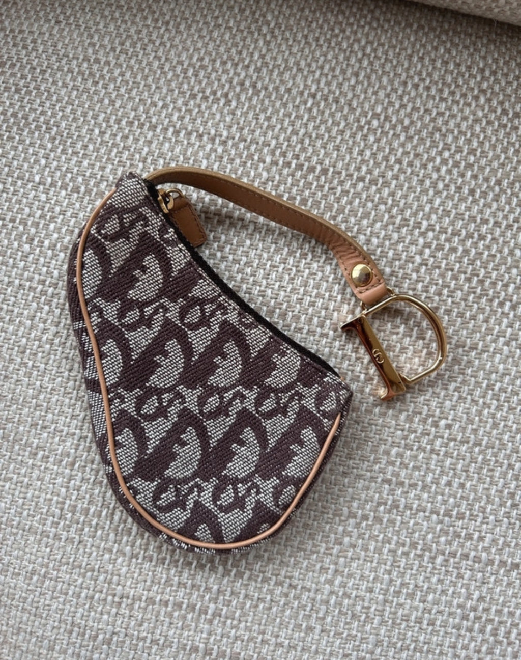 Vintage Dior Trotter coin purse