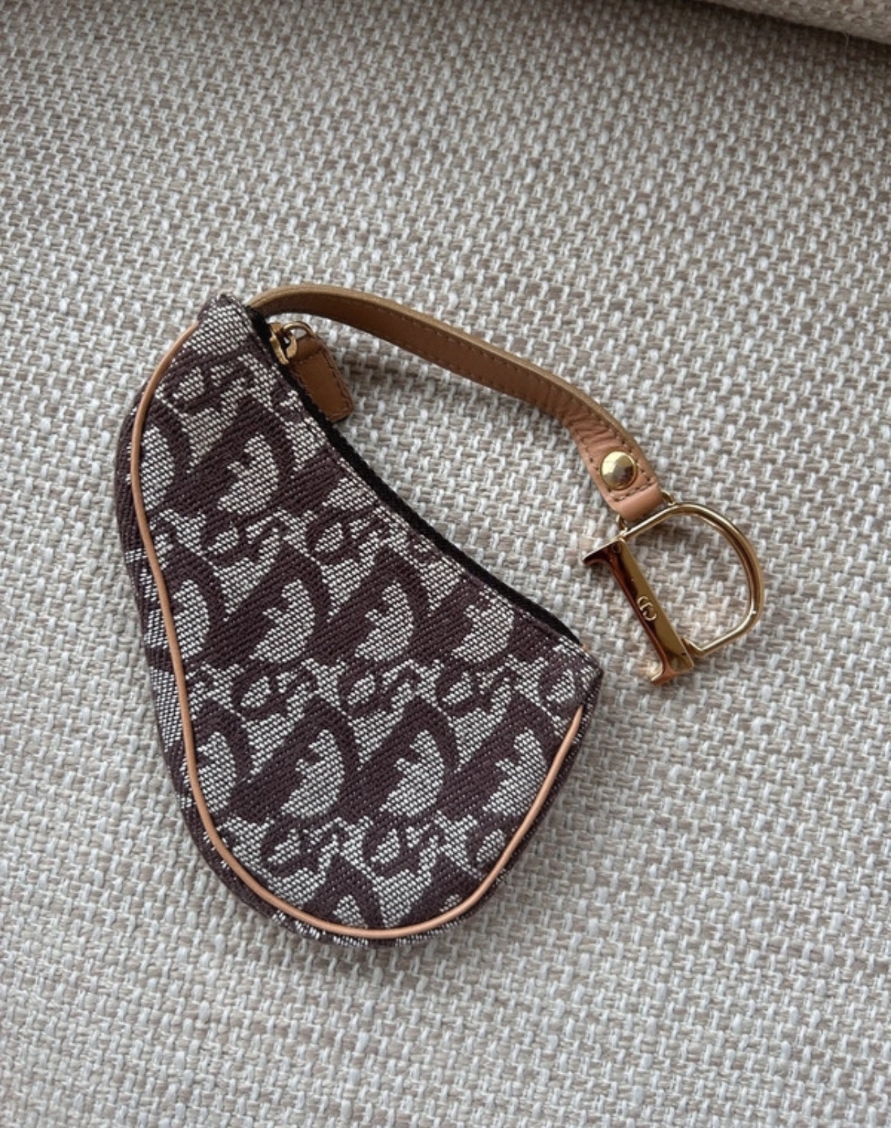 Vintage Dior Trotter coin purse
