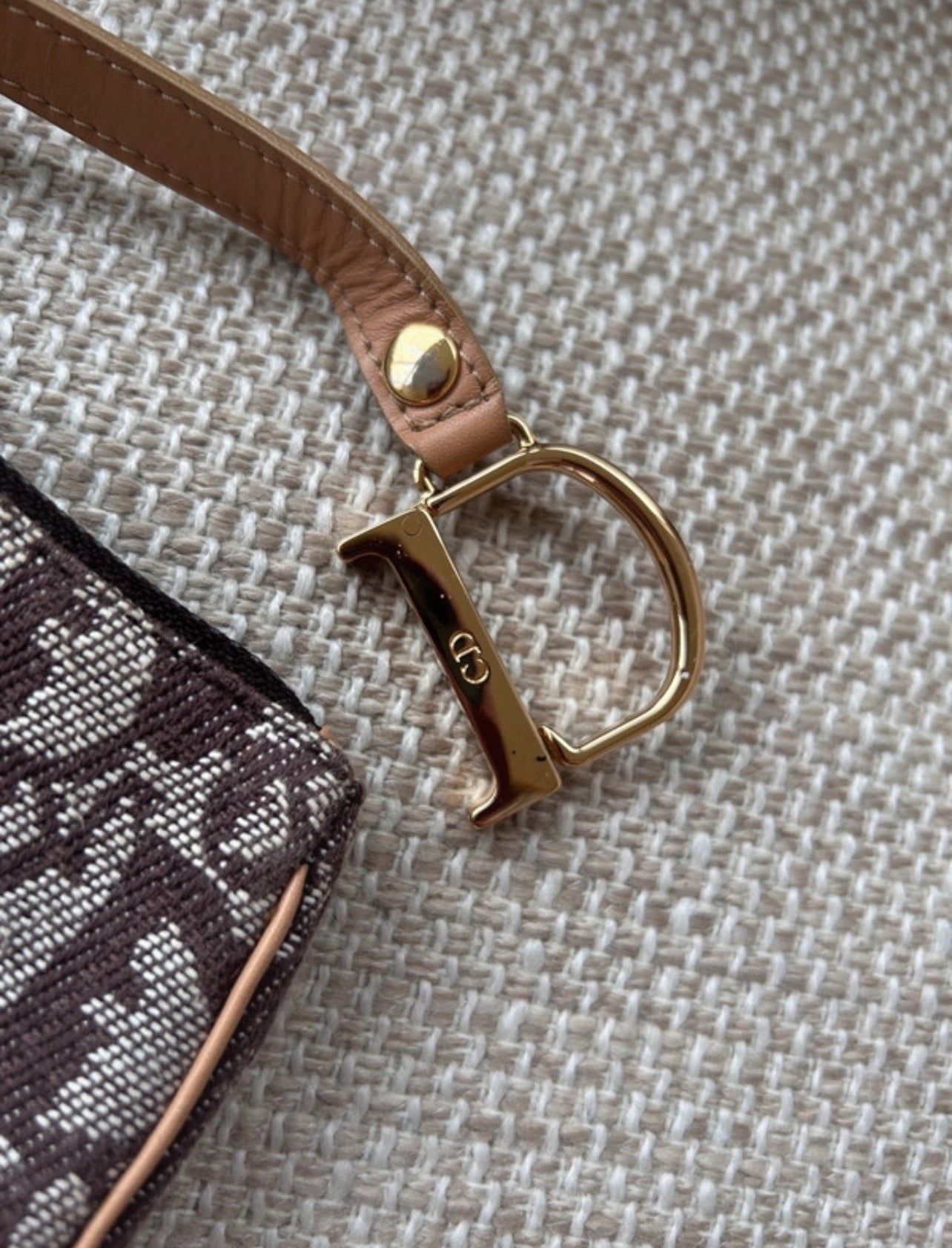 Vintage Dior Trotter coin purse