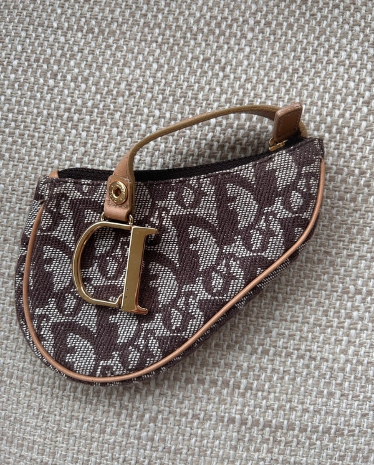Vintage Dior Trotter coin purse