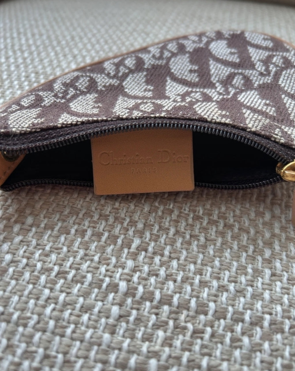 Vintage Dior Trotter coin purse