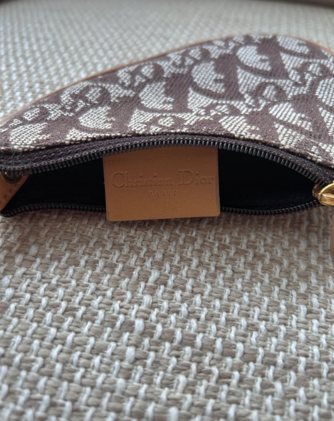 Vintage Dior Trotter coin purse