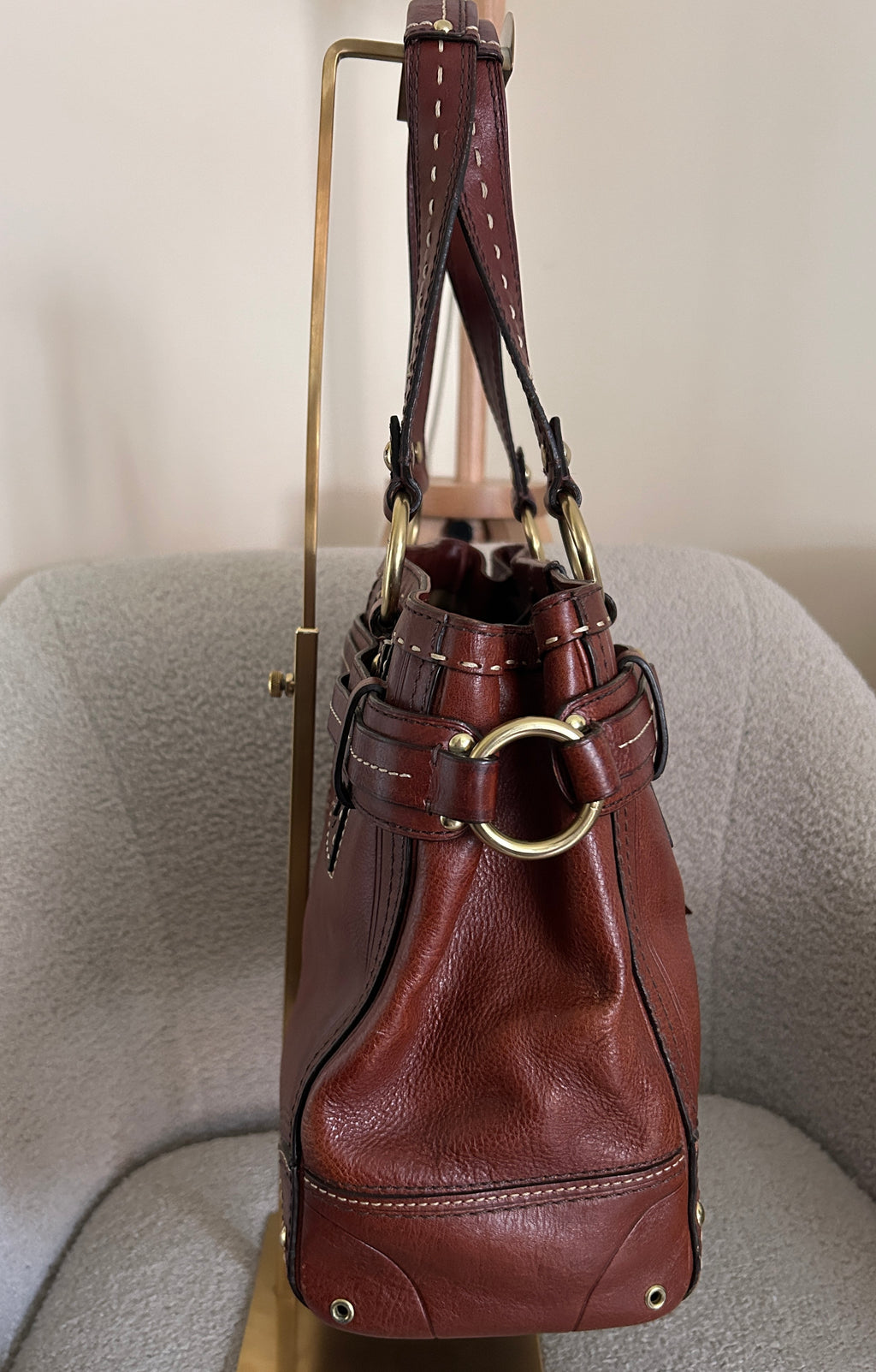 Vintage Coach Hamptons shoulder bag