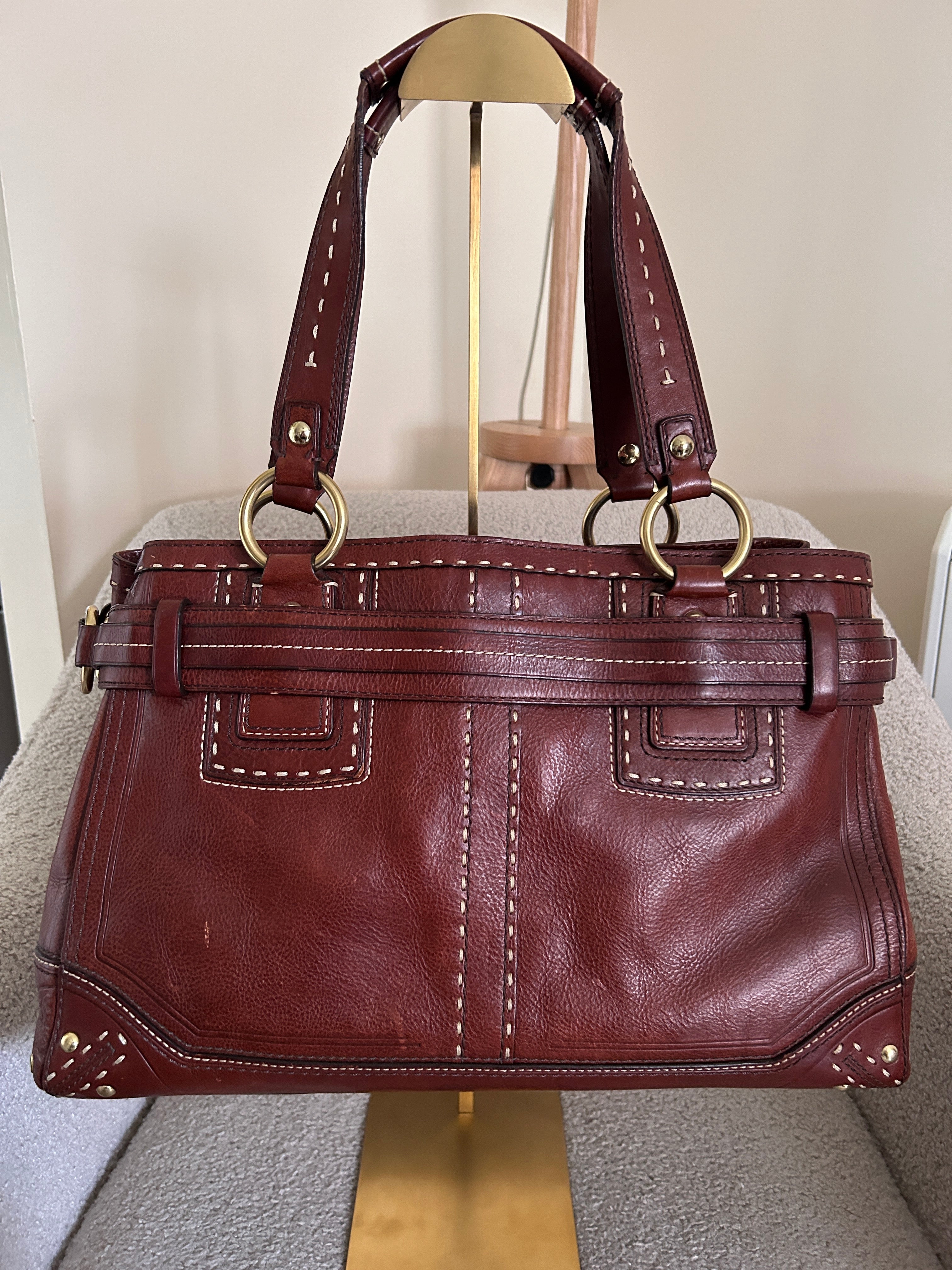 Vintage Coach Hamptons shoulder bag