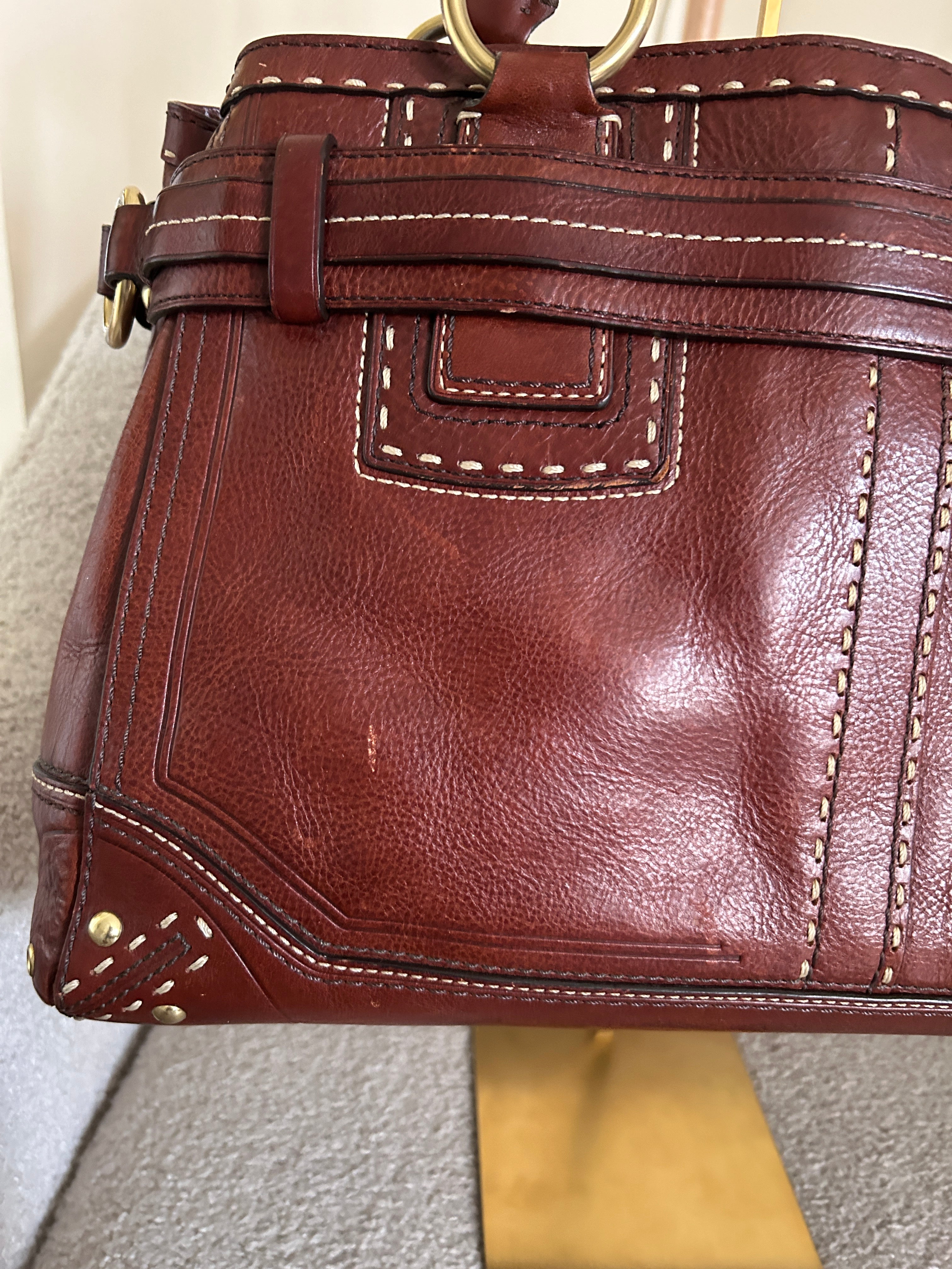 Vintage Coach Hamptons shoulder bag