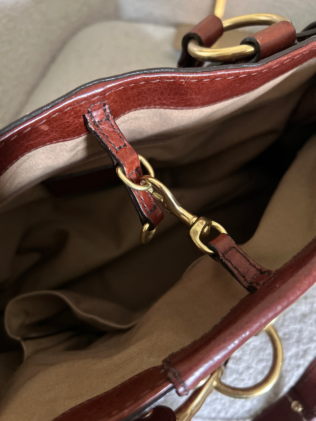 Vintage Coach Hamptons shoulder bag