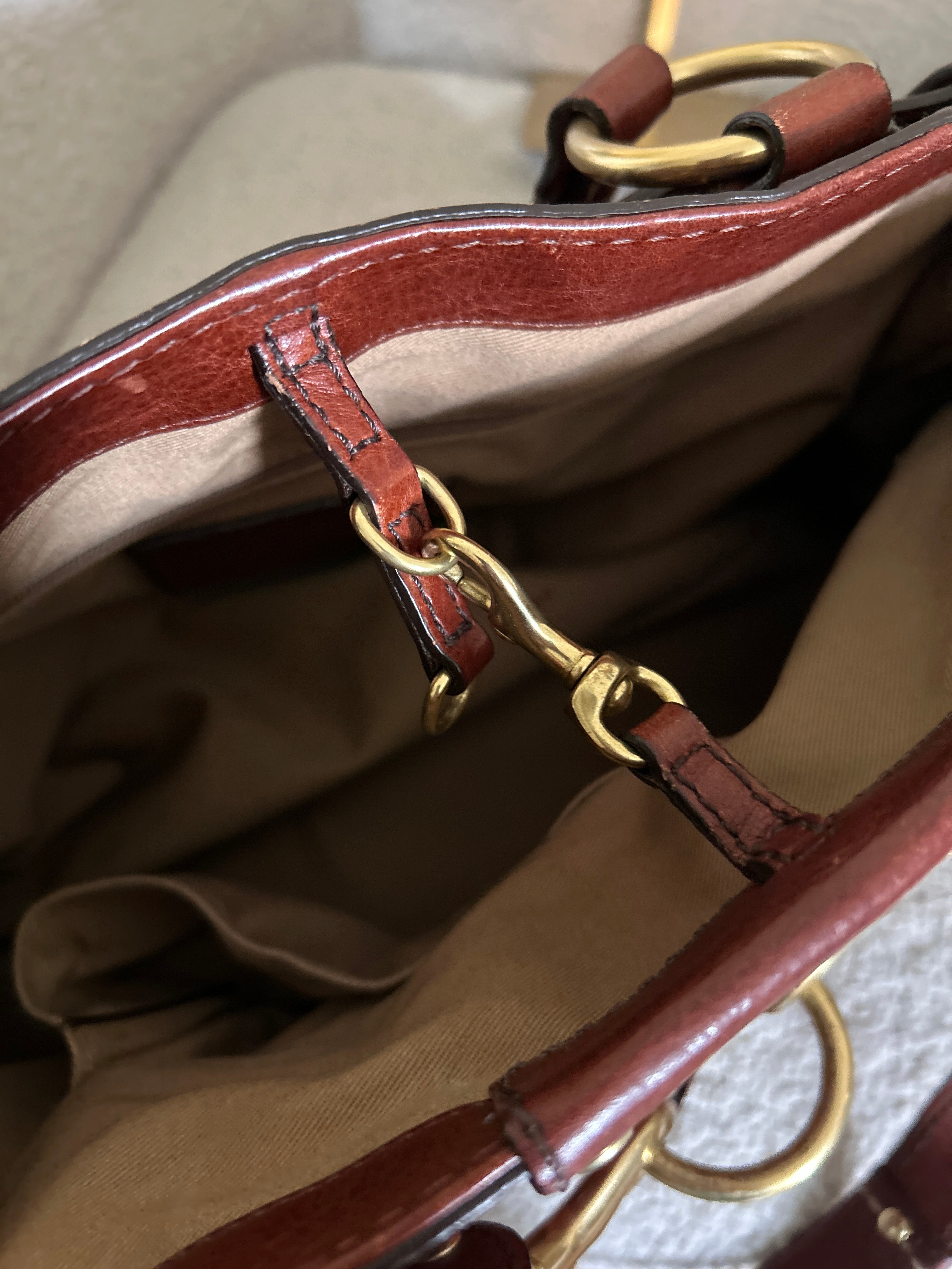 Vintage Coach Hamptons shoulder bag